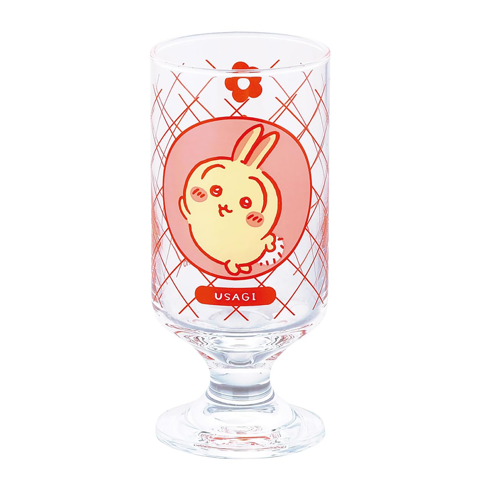 야마카 치이카와 슈와슈와 소다글라스 CKW43-813 280ml 핑크