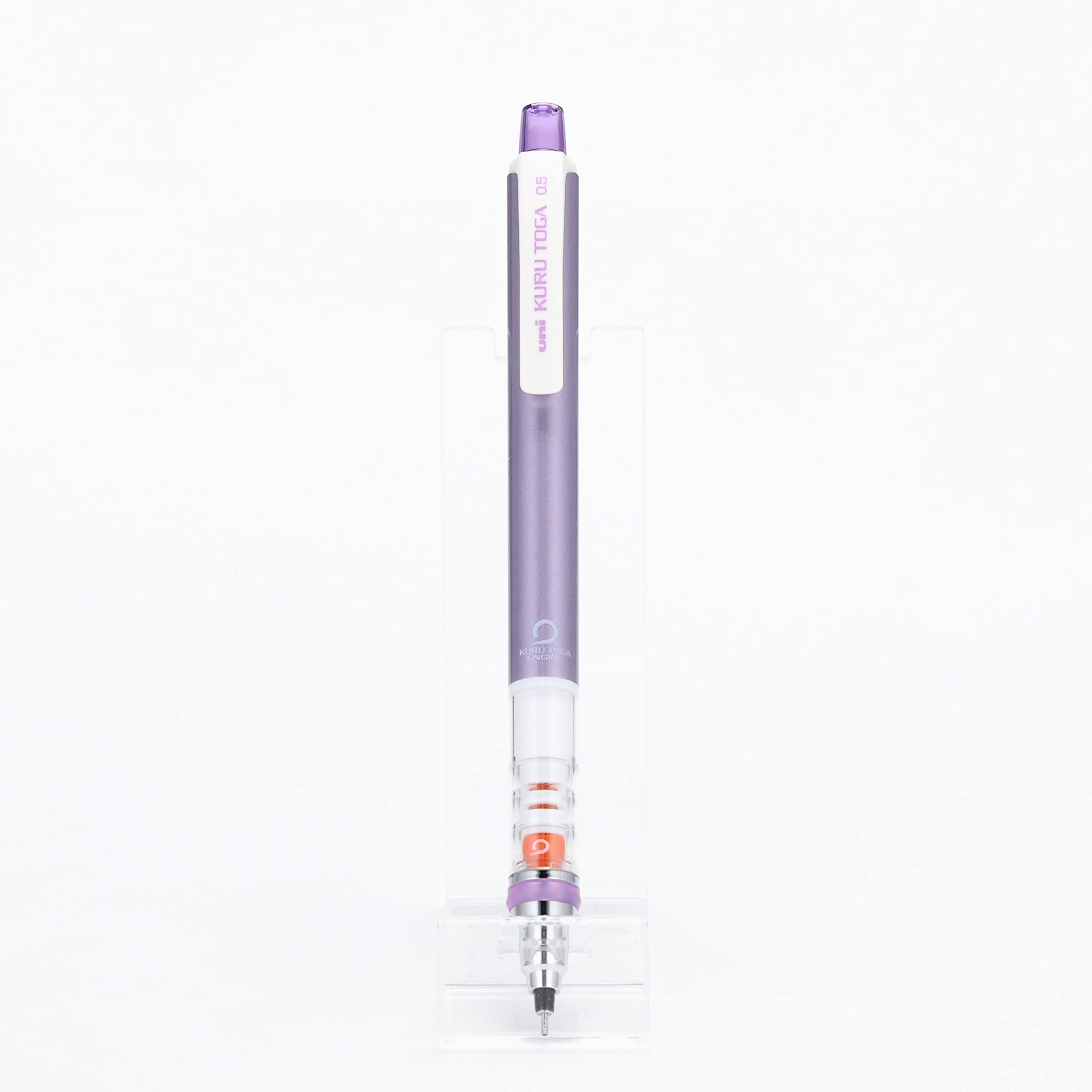 미쓰비시 연필 쿠루토가 바이올렛 M54501P.12 0.5mm 샤프 자동심회전 단품 이미지 7