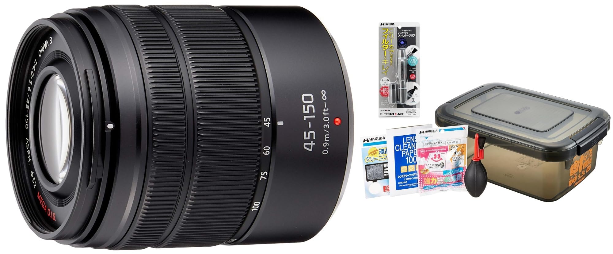 파나소닉 루믹스 G VARIO 45-150mm F4.0-5.6 ASPH MEGA 블랙