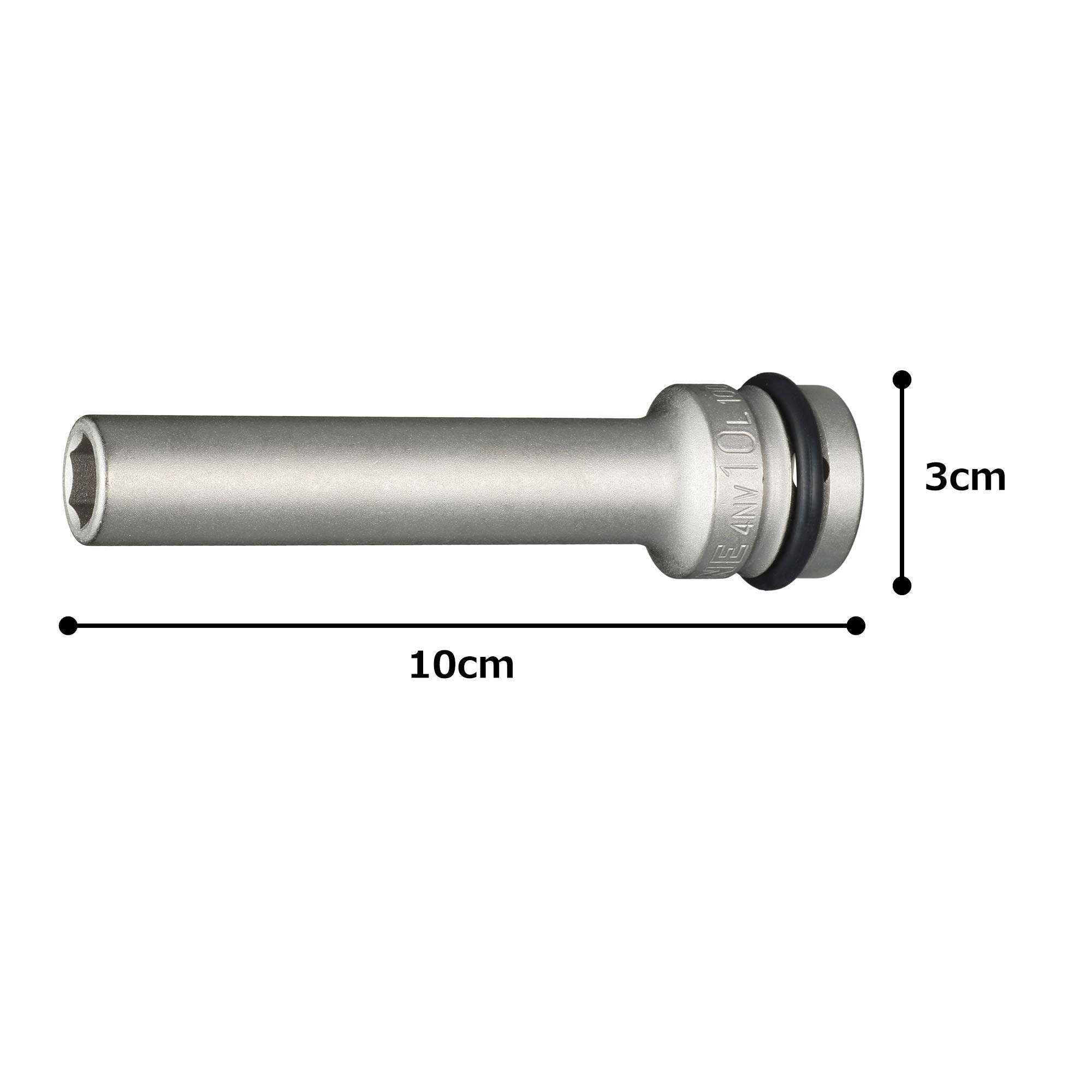 토네 HP4NV-10L100 임팩트 초롱 소켓 12.7mm 10mm 이미지 5
