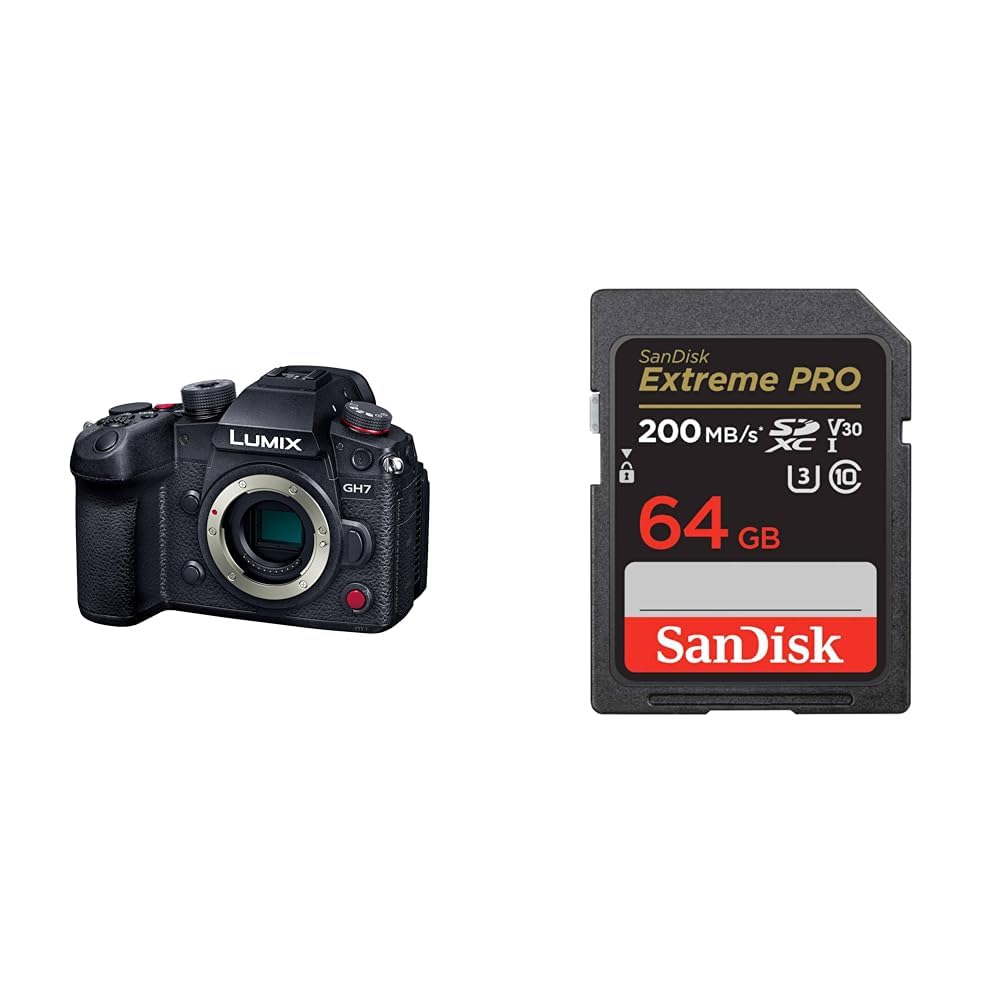 파나소닉 루믹스 DC-GH7 블랙 64GB 미러리스 카메라