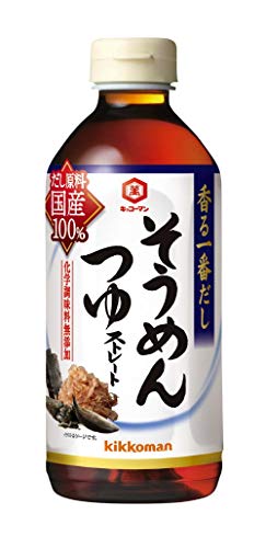 기꼬만 향긋한 첫 육수 소면 쯔유 500ml 3입