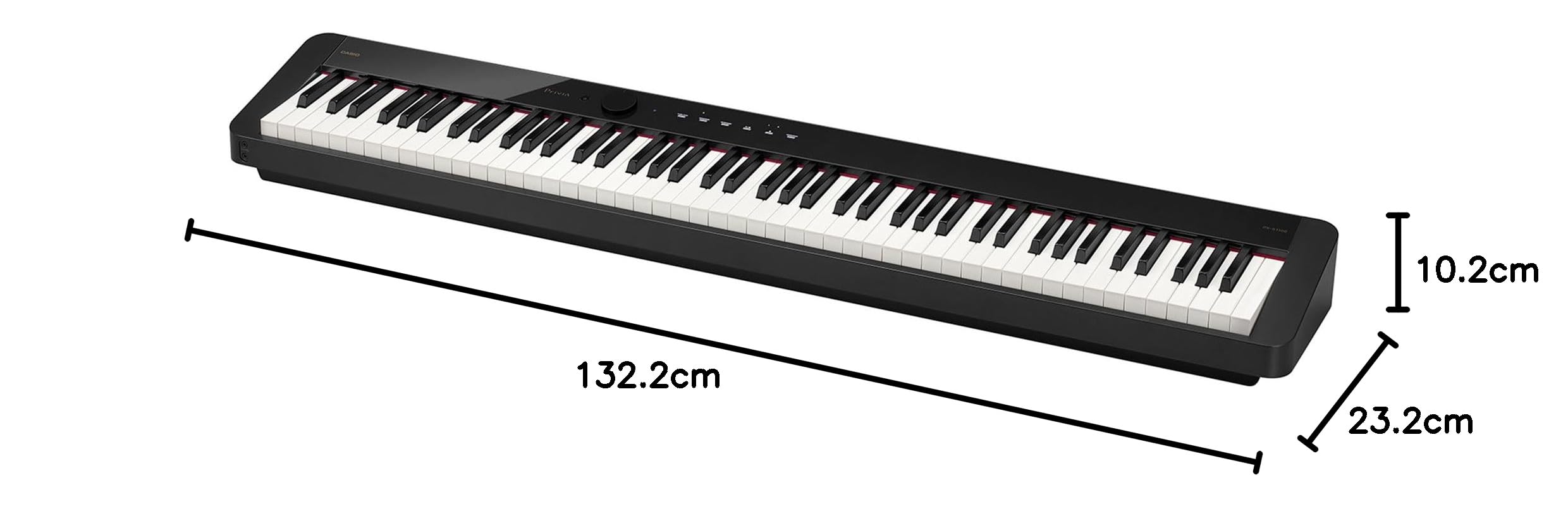 카시오 프리비아 블랙 PX-S1100BK 88건반 디지털 피아노 블랙 이미지 9
