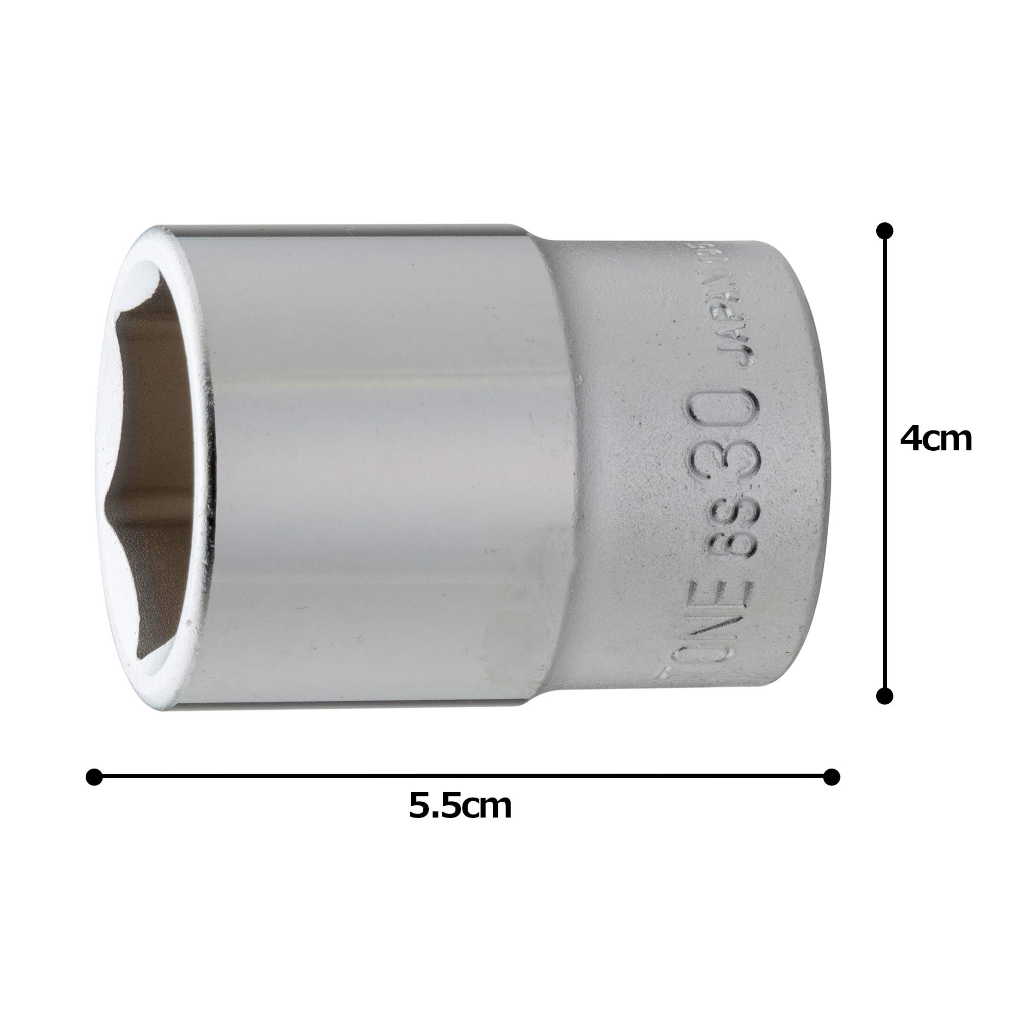 토네 6S-30 6각 소켓 19.0mm 30mm 이미지 5