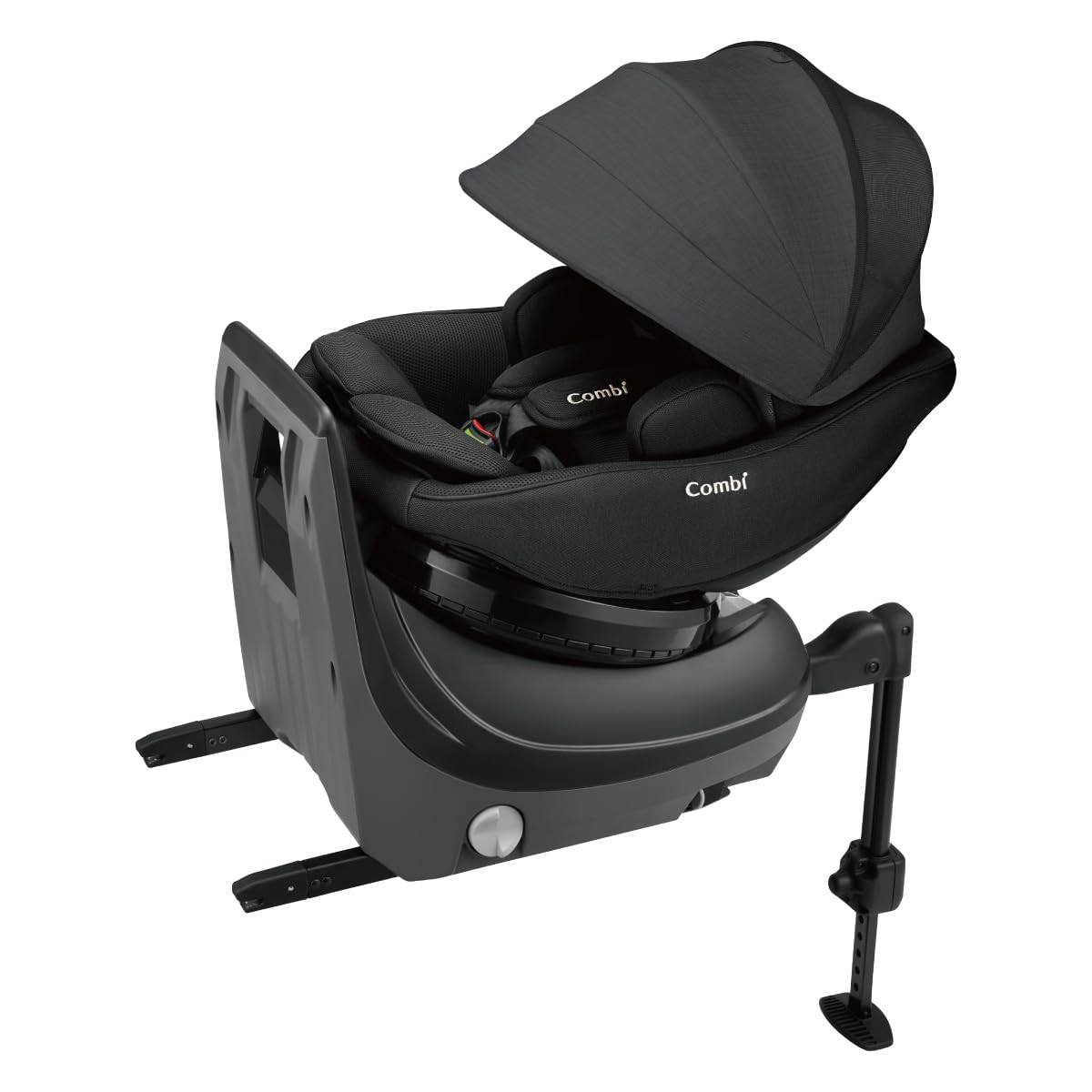 콤비 크루무브 회전형 카시트 R129 JS 에그쇼크 ISOFIX 신생아 블랙 2024년형