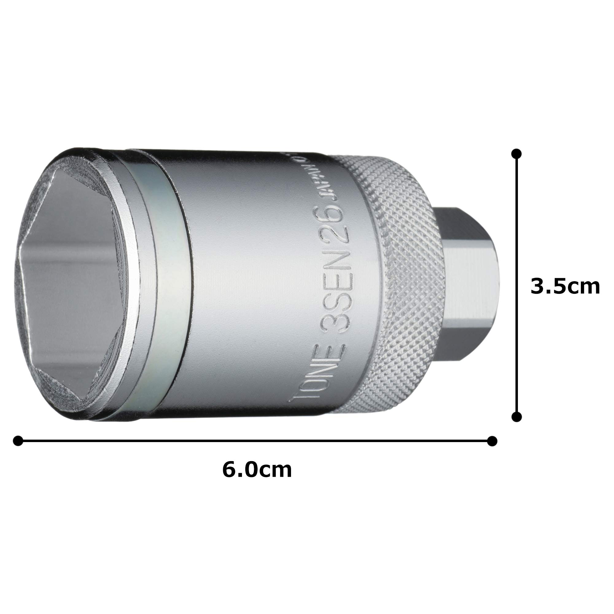 토네 3SEN-26 9.5mm 26mm 센서 소켓 6각 이미지 5