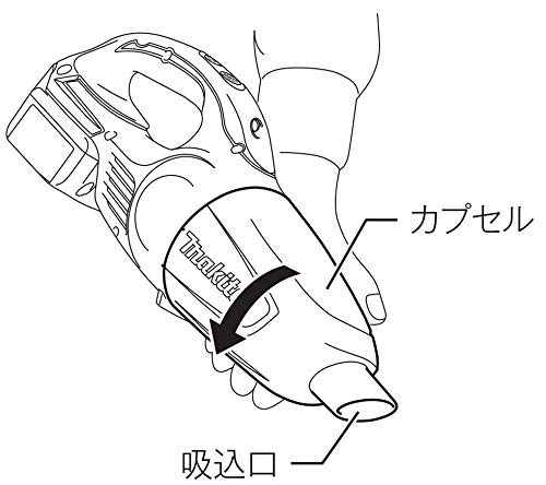 마키타 CL181FDRF 블루 무선 청소기 18V 캡슐식 배터리 충전기 포함 이미지 8