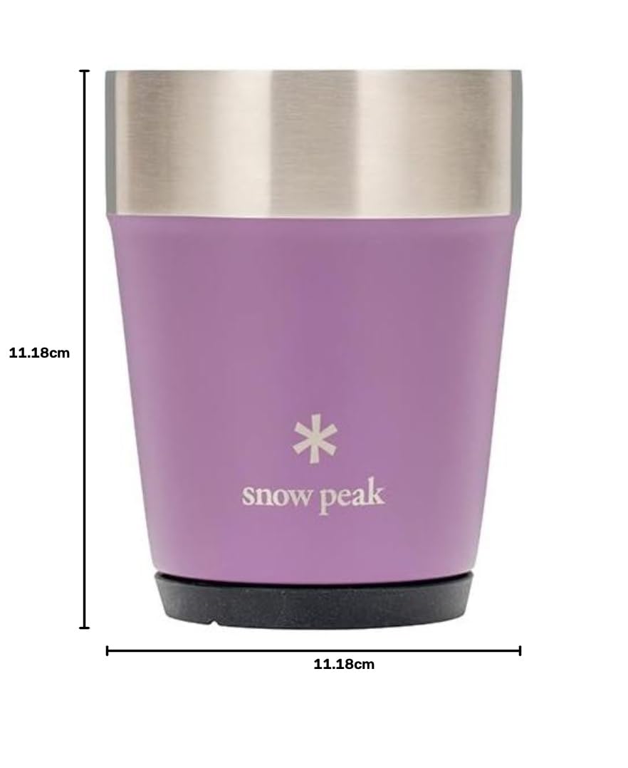 스노우피크 서모 텀블러 360 DUO 세트 블루 퍼플 360ml 이미지 14