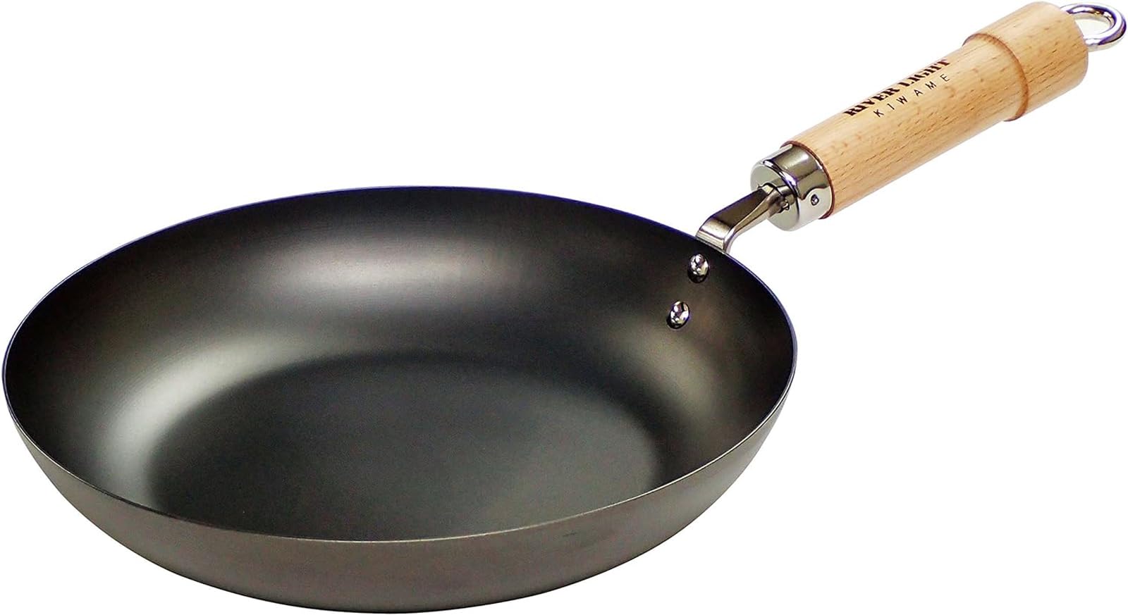 리버라이트 키와메 재팬 철 프라이팬 22cm 질화철 IH 호환