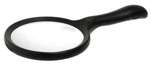 신와 루페 A-6 75751 110mm LED 핸디형 이중초점 확대경 이미지 2