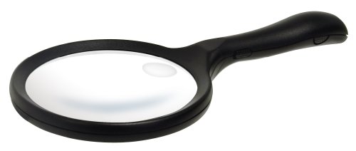 신와 루페 A-6 75751 110mm LED 핸디형 이중초점 확대경
