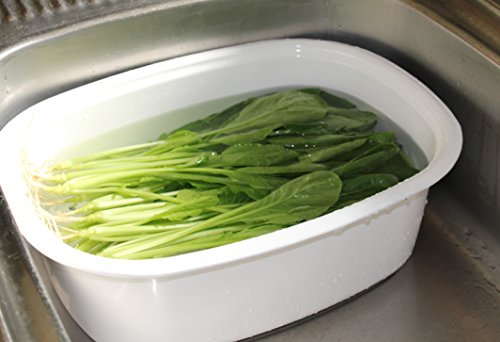 노다호로 설거지통 법랑 타원형 8L WA-O 이미지 2
