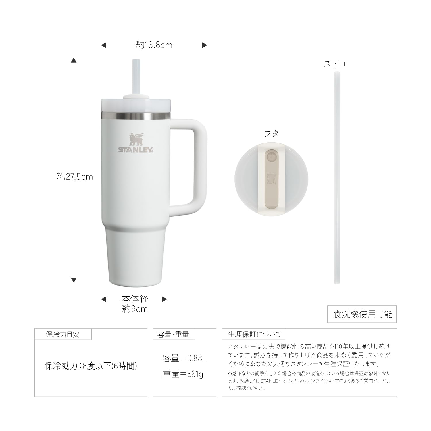 스탠리 H2.0 포피 880ml 진공 퀜처 텀블러 이미지 3