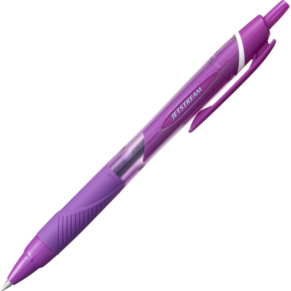미쓰비시 연필 제트스트림 퍼플 SXN150C05.11 0.5mm 유성볼펜 10개입