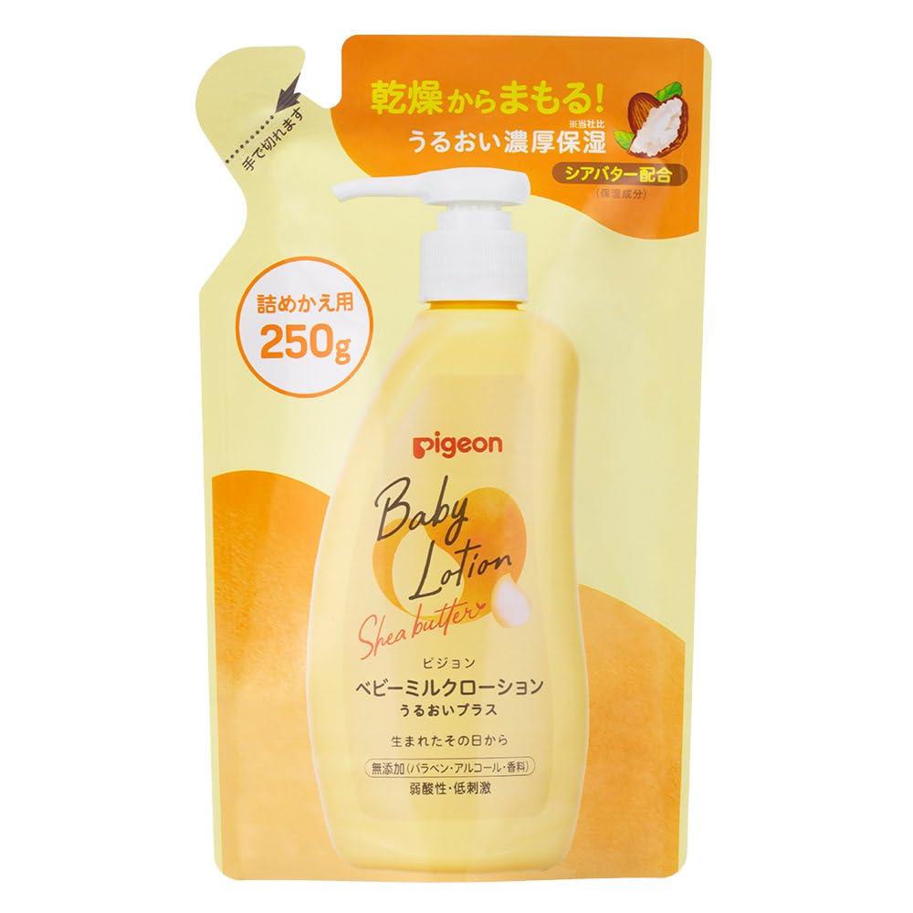 피죤 베이비 밀크로션 모이스트 플러스 250g 리필 고보습 리필 250g 1개