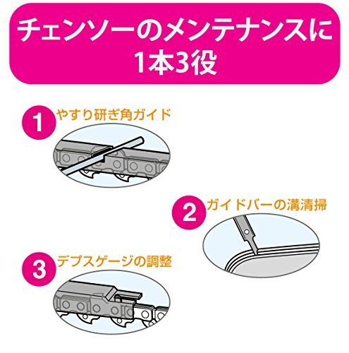 하이코키 체인톱 뎁스게이지 조인터 0069-8831 날세우기 이미지 3