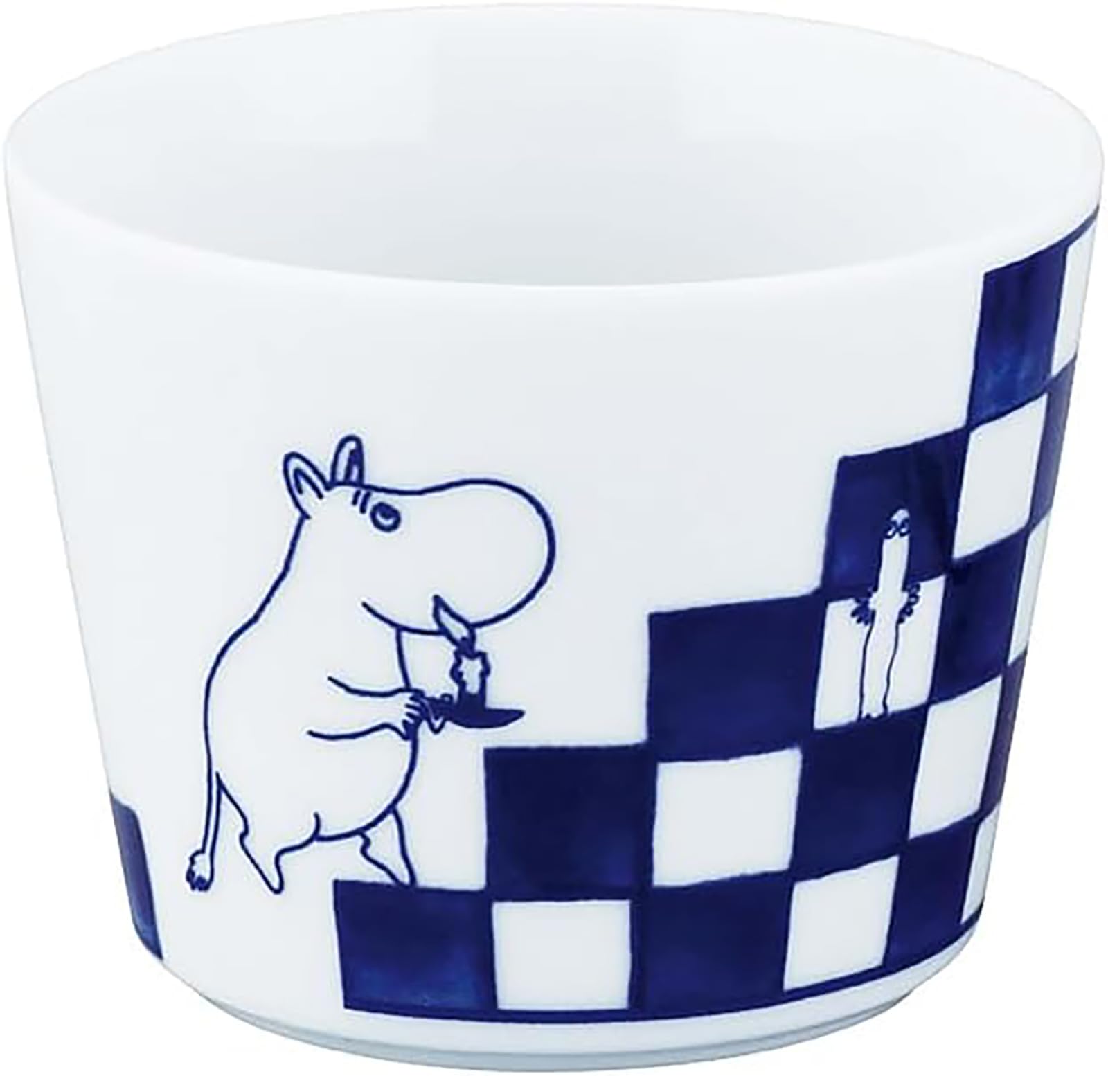 야마카 무민 코콘 체크 MM20001-349 50ml 술잔 체크