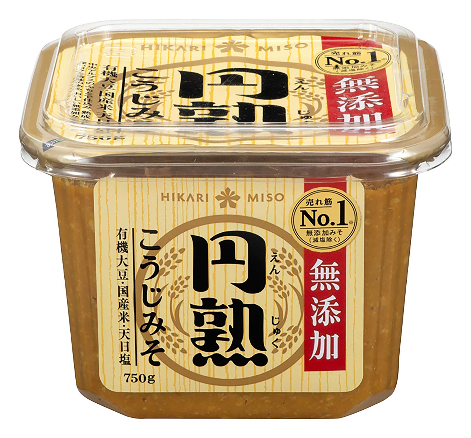 히카리미소 엔주쿠 무첨가 코지 된장 750그램 (x 1)