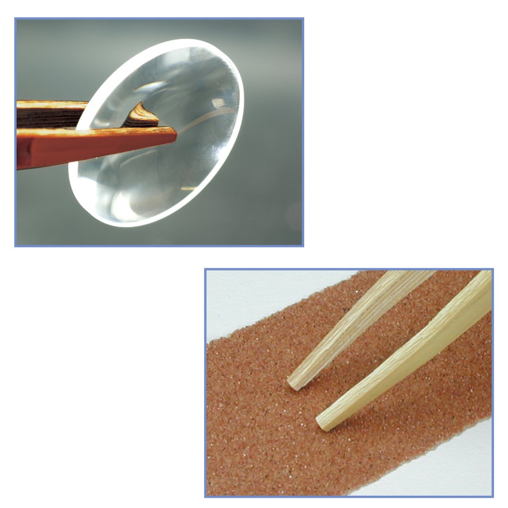 호잔 ESD 대나무 핀셋 P-863-150 150mm 일자형 Pack of 전도성 대나무 이미지 3