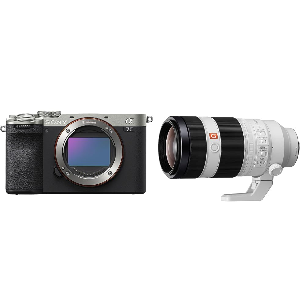 소니 알파 7C II 실버 ILCE-7CM2 미러리스 카메라 SEL100400GM 렌즈킷 1