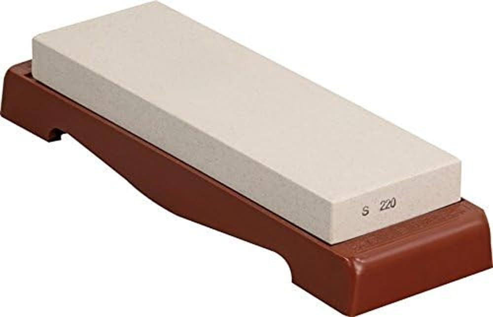 나니와 슈퍼 숫돌 IN-2202 S220 20mm 받침대포함