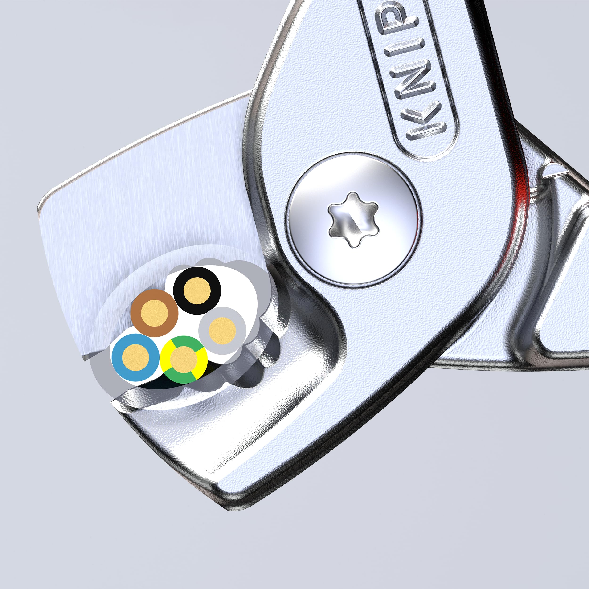 크니펙스 9516-160SB 1000V 절연 케이블 커터 절연 컴포트 핸들 이미지 5