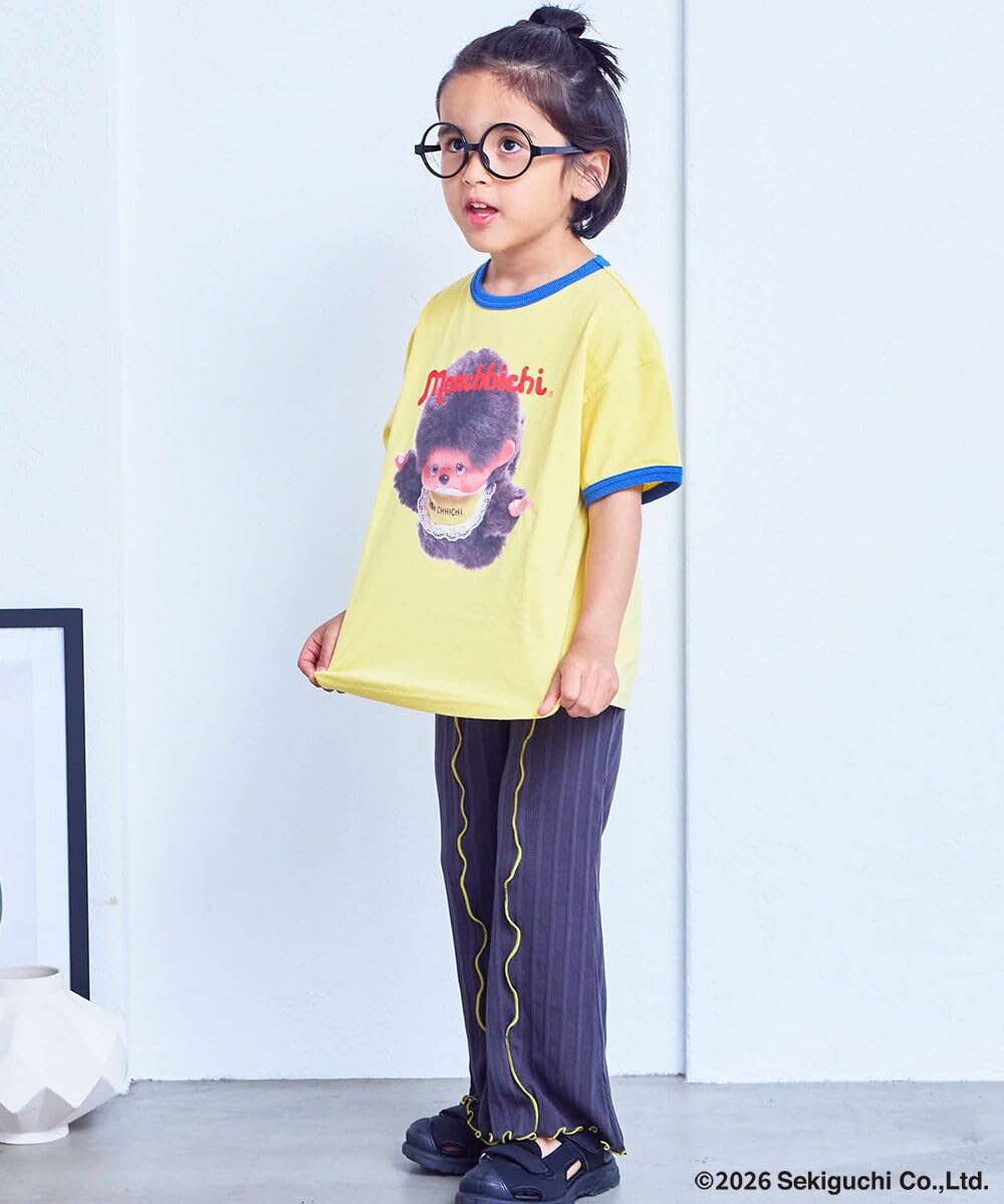 마키즈 몽치치 프린트 반팔 티셔츠 F50 머스타드 100 이미지 9