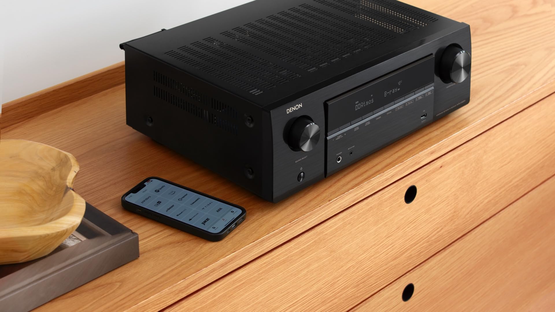 데논 AVR-X1800H 7.2채널 AV 서라운드 리시버 8K 블랙 이미지 7