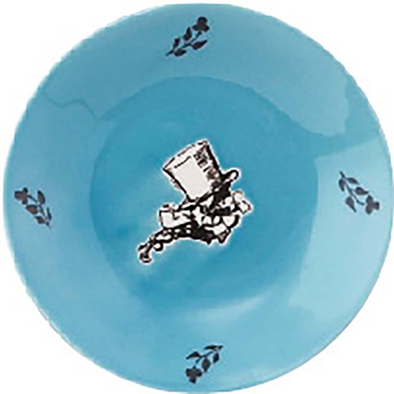 야마카 맥밀란 앨리스 이상한 나라의 앨리스 ALC23-257 13.5cm 접시 블루