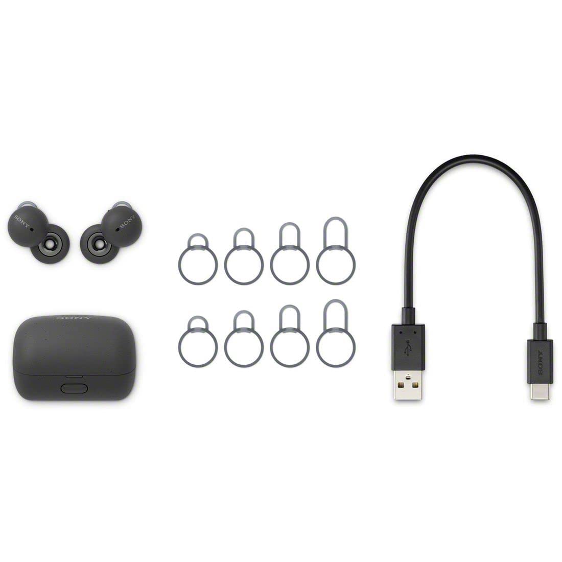 소니 LinkBuds 링크버즈 그레이 WF-L900 HM 오픈형 무선 이어폰 이미지 19