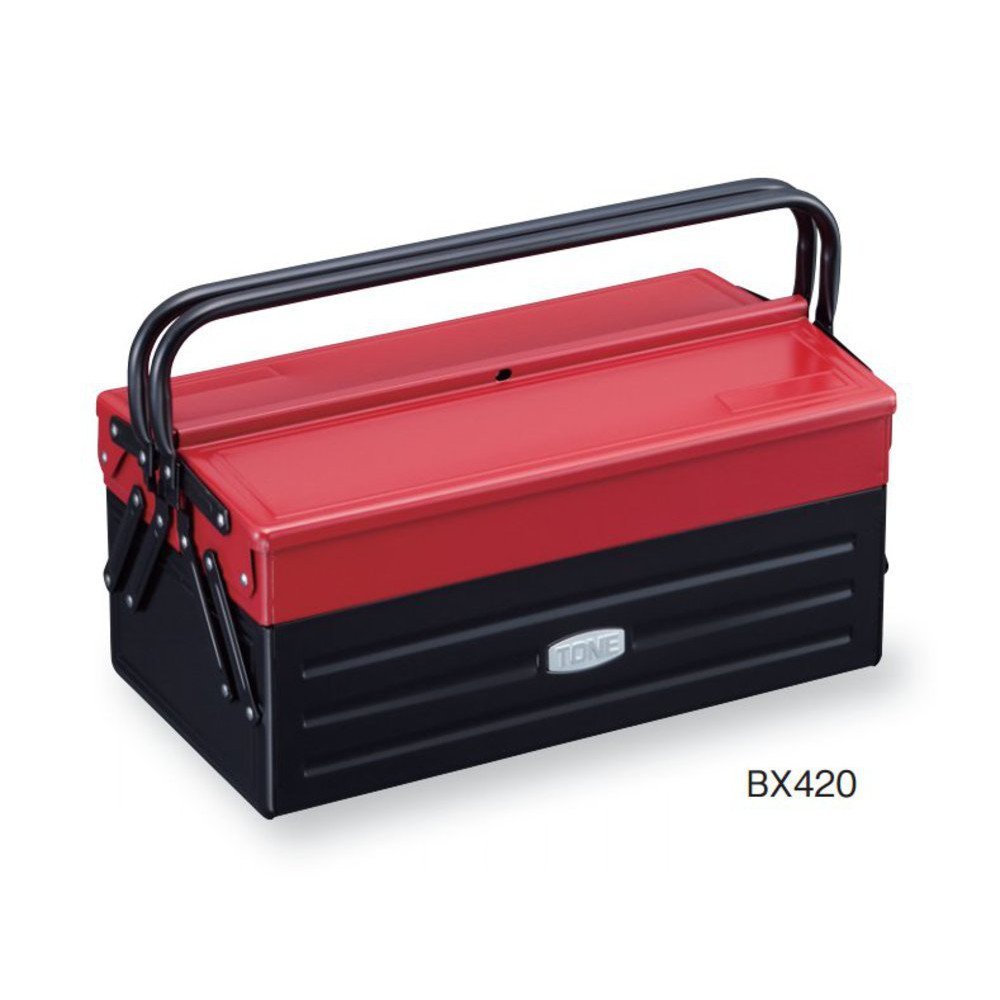 토네 BX 레드 BX420 V형 2단 공구함 이미지 2