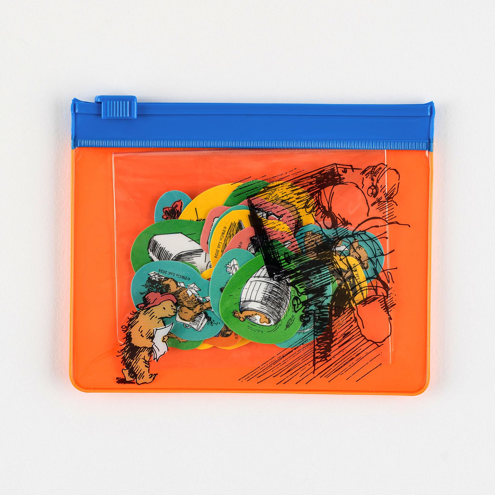 호보니치 패딩턴 챌린지 씰 다이어리 액세서리 8x10cm 이미지 6