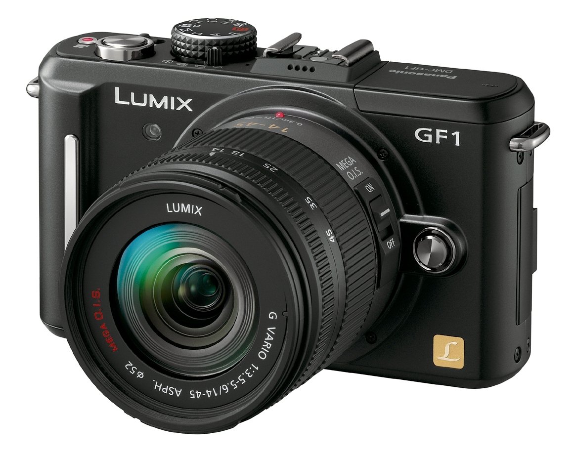 [중고] 파나소닉 GF1 미러리스 카메라 14-45mm 렌즈킷 에스프리 블랙