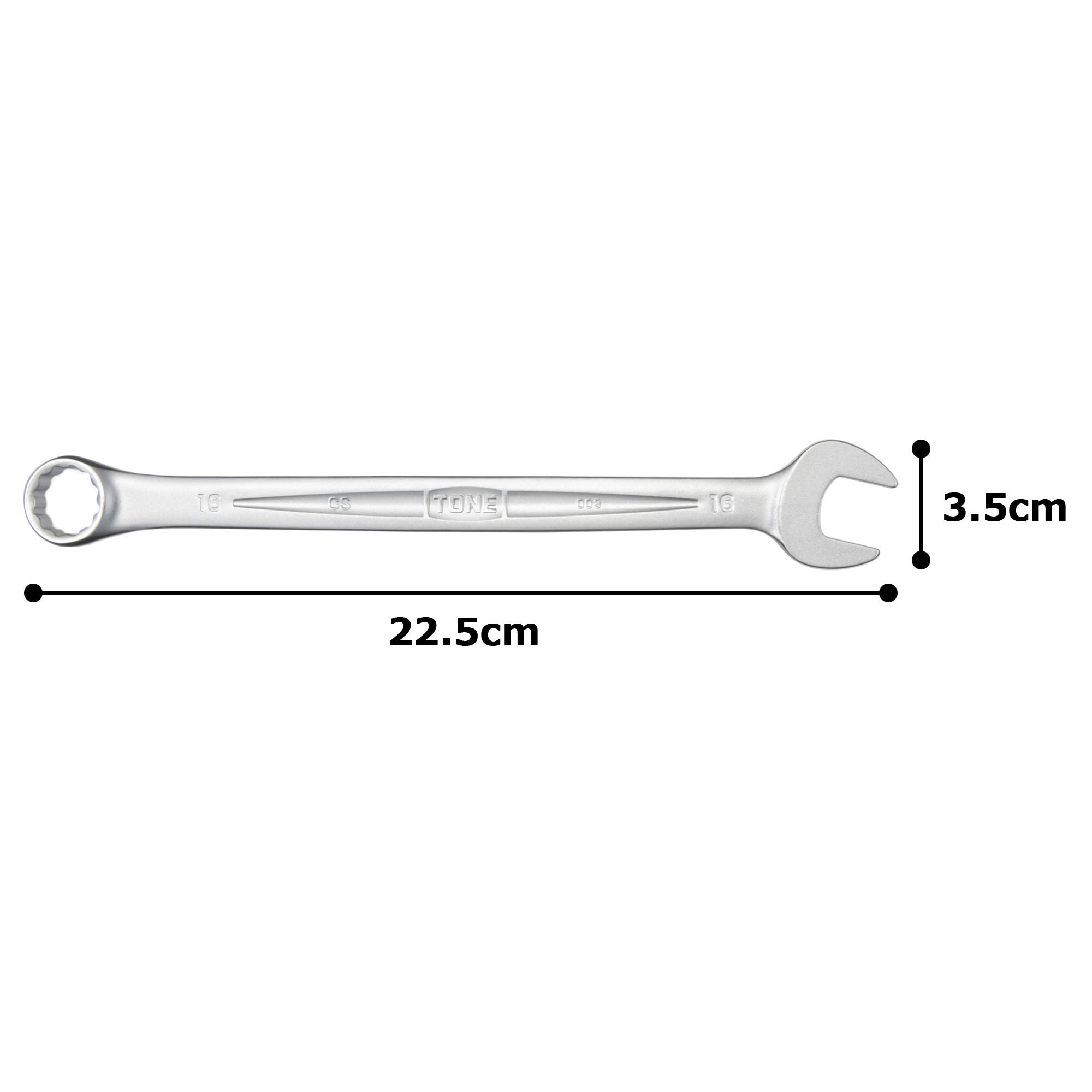 토네 CS-16 16mm 콤비네이션 렌치 이미지 5
