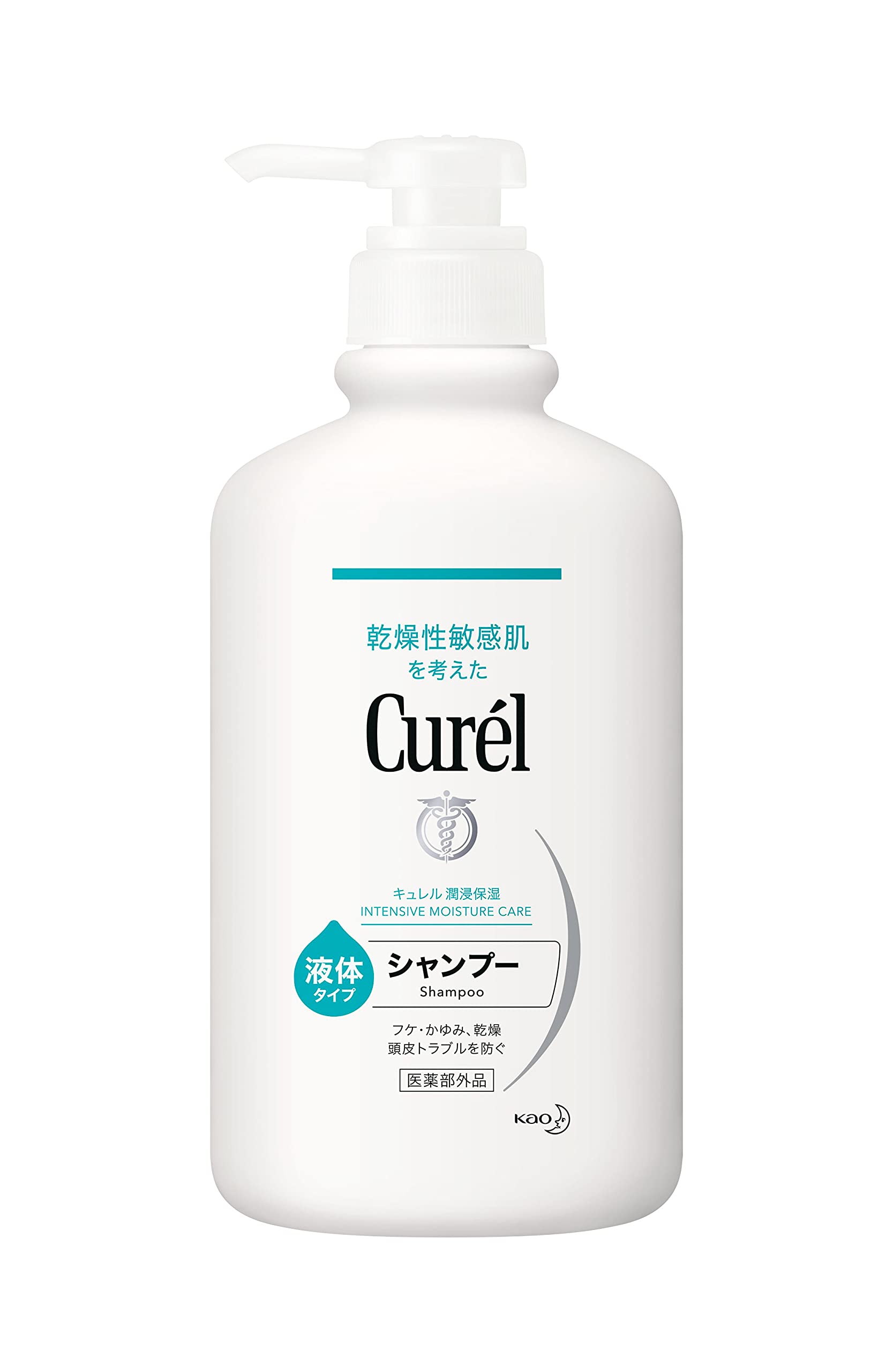 큐렐 두피케어 샴푸 420ml 펌프형 저자극