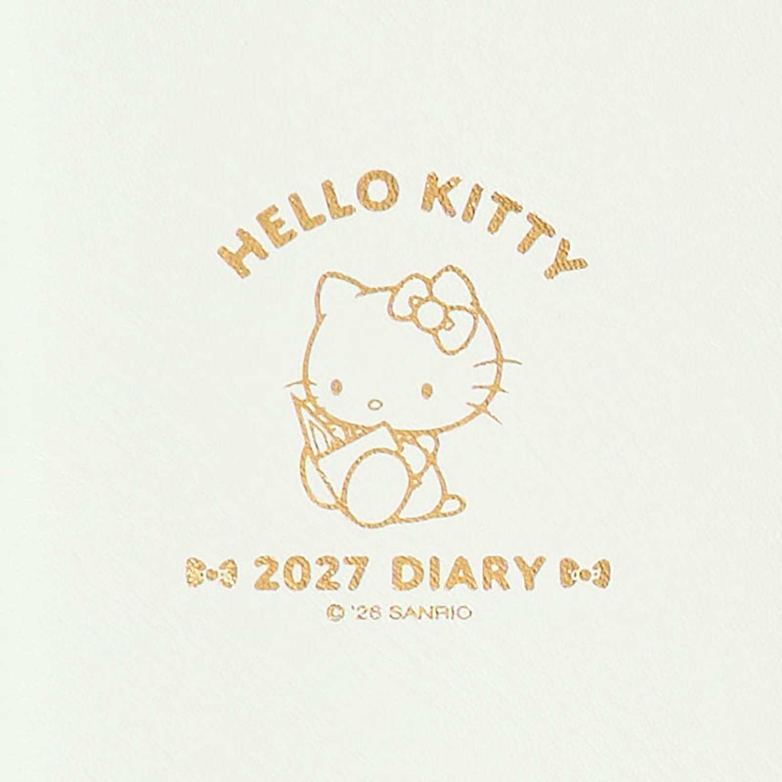 산리오 헬로키티 923028 A6 슬림 2027년 다이어리 헬로키티 A6 슬림 다이어리 이미지 2