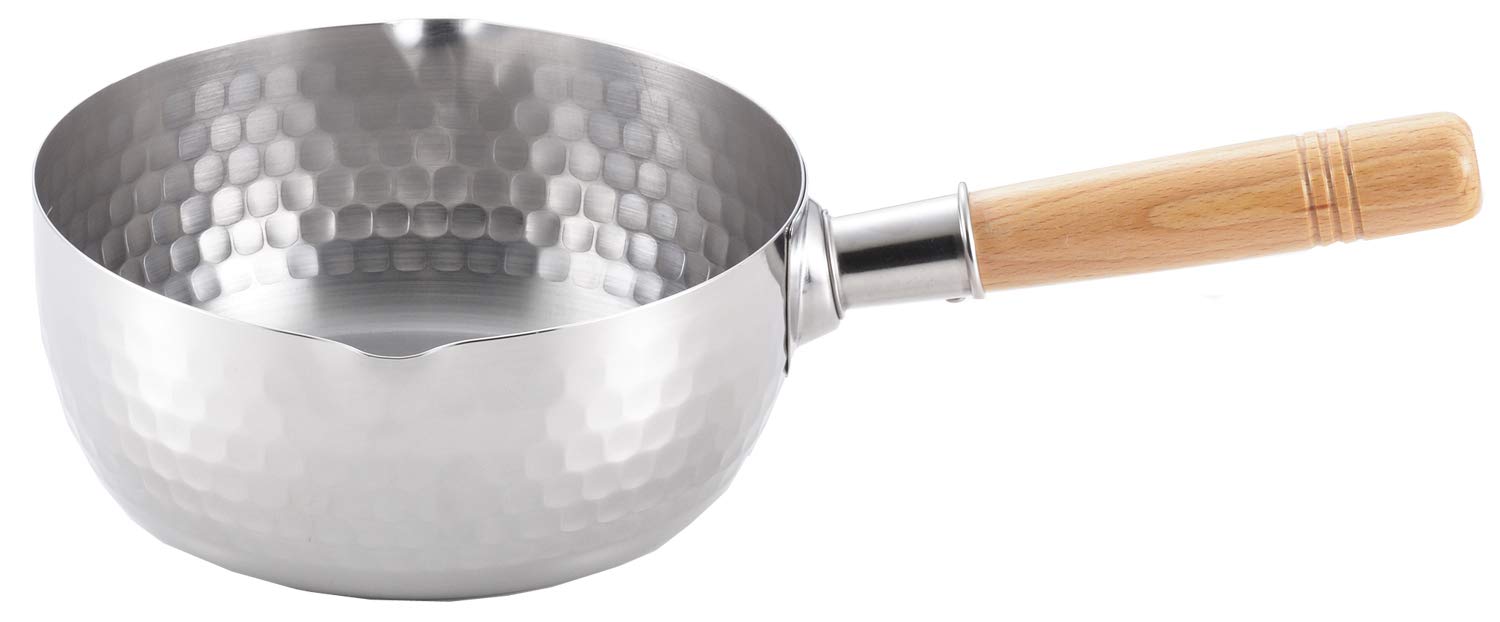 요시카와 YH6752 유키히라 스테인리스 편수냄비 18cm 1.6 L 직경 18 cm