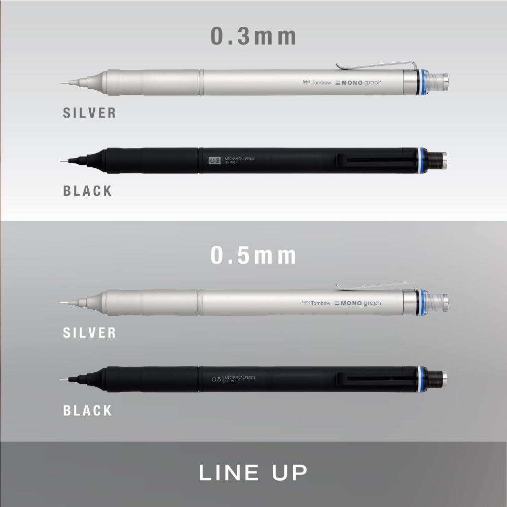 톰보 모노그래프 파인 블랙 DPA-112B 0.5mm 샤프 저중심 이미지 3
