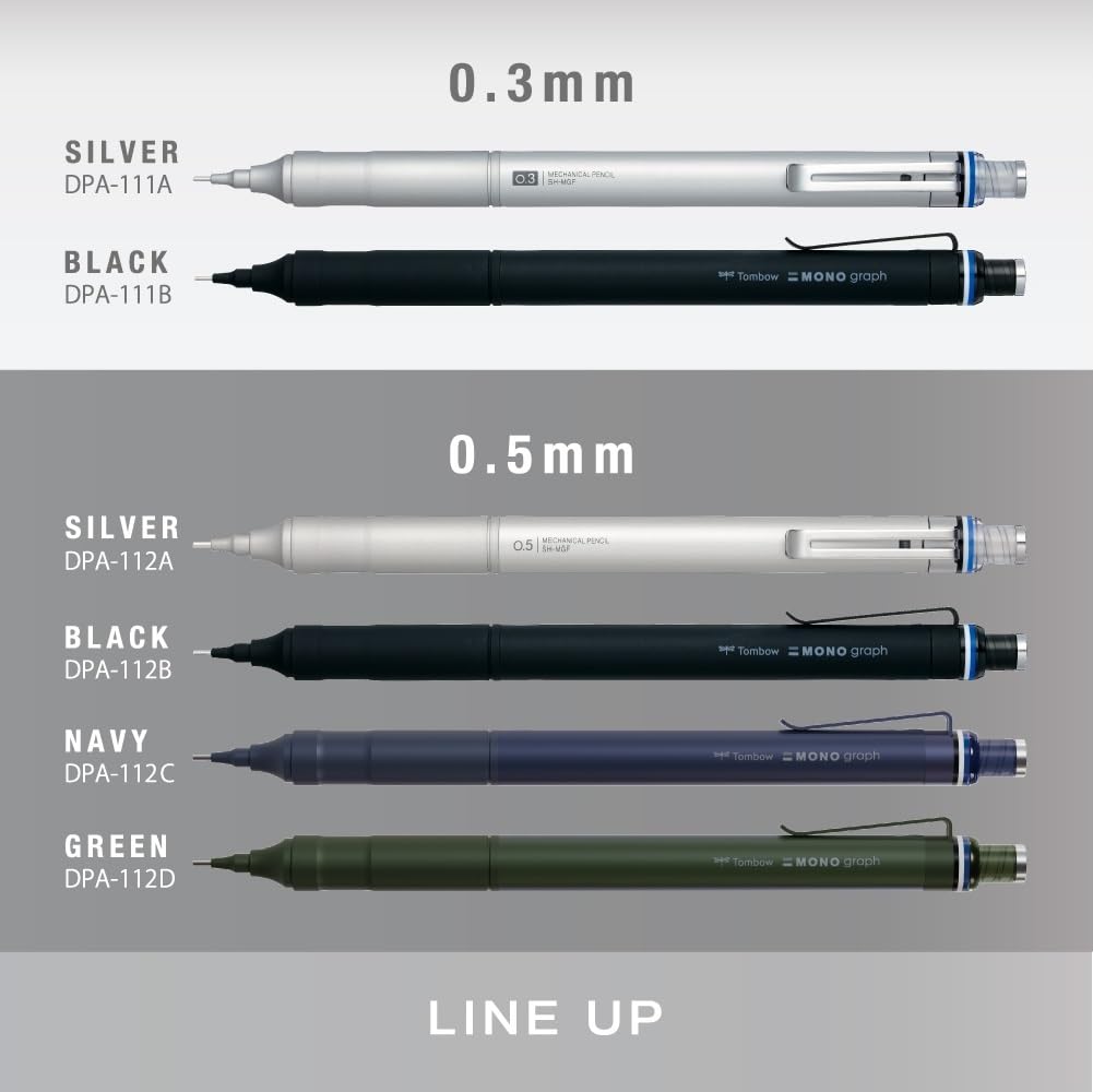톰보 모노그래프 파인 블랙 DPA-112B 0.5mm 샤프 저중심 이미지 7