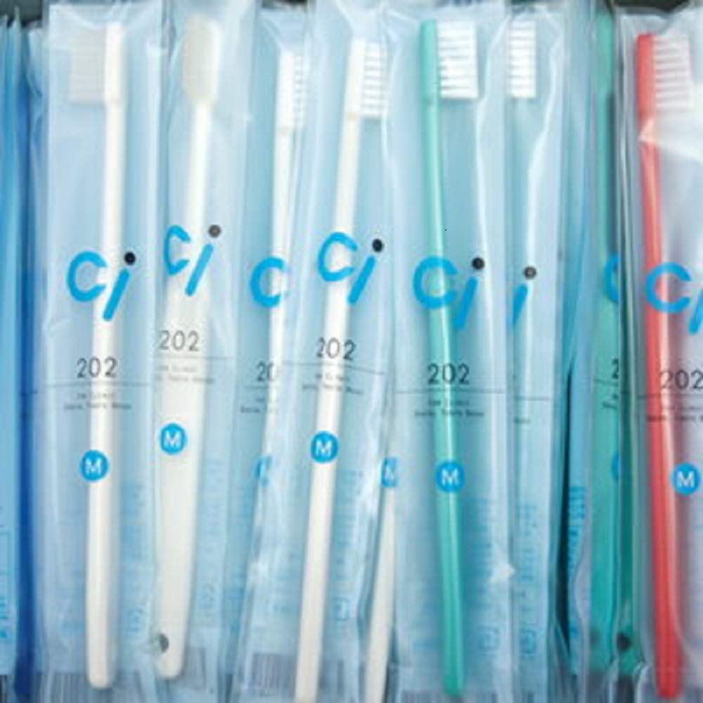 Ci메디컬 Ci202 100개입 컴팩트 칫솔 보통모