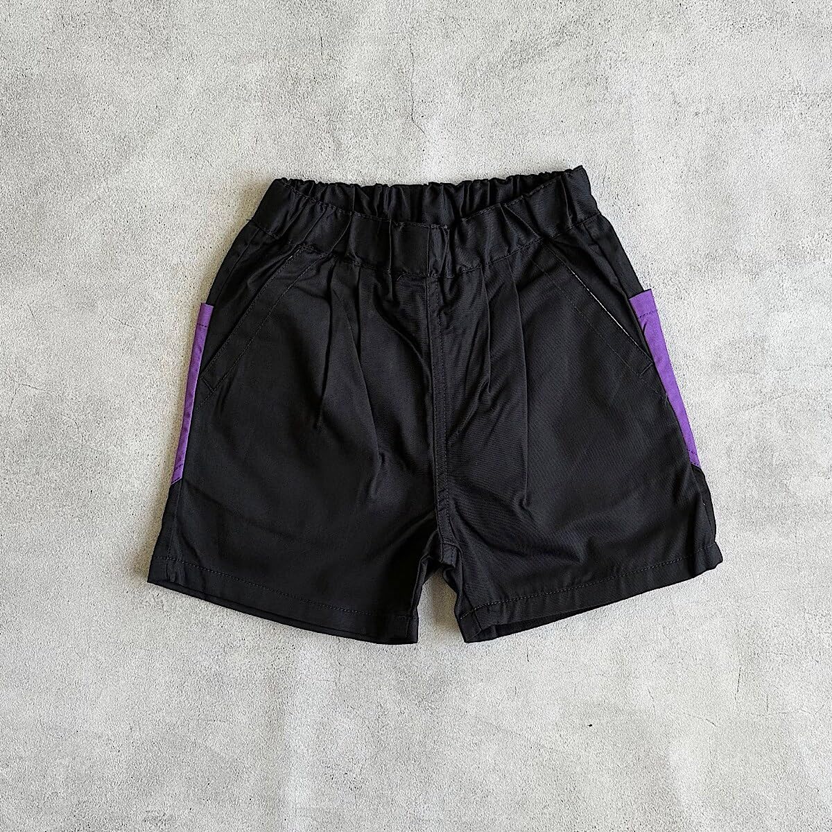 마키즈 쇼트 턱 팬츠 80-150cm 아동 반바지 Ｅ６０그린 80 이미지 2