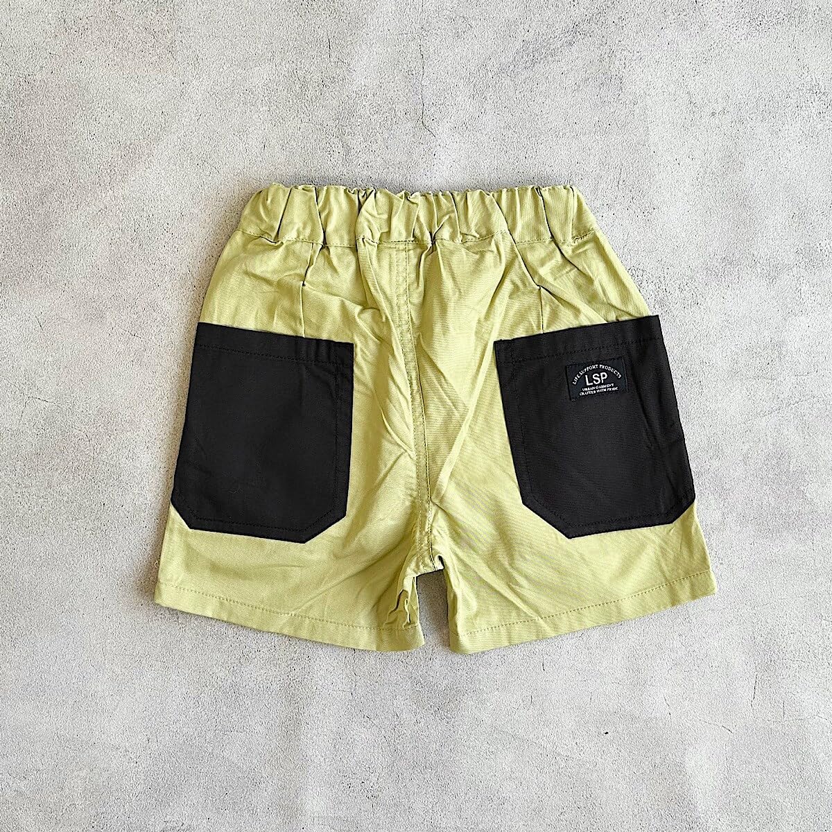 마키즈 쇼트 턱 팬츠 80-150cm 아동 반바지 Ｅ６０그린 80 이미지 8