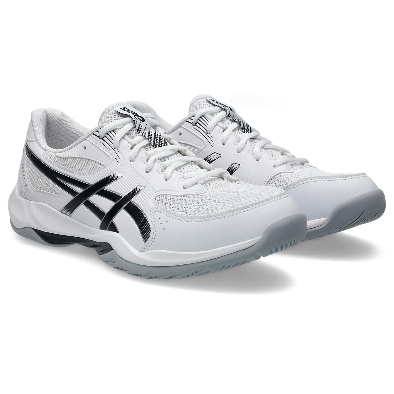 아식스 스포츠화 실내 인도어 젤로켓 12 1073A080 23.0 cm 2E 101(화이트/블랙)