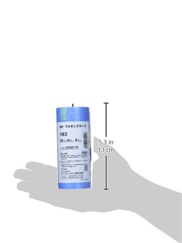 3M 183 차량용 마스킹 테이프 20mm 6롤 이미지 3
