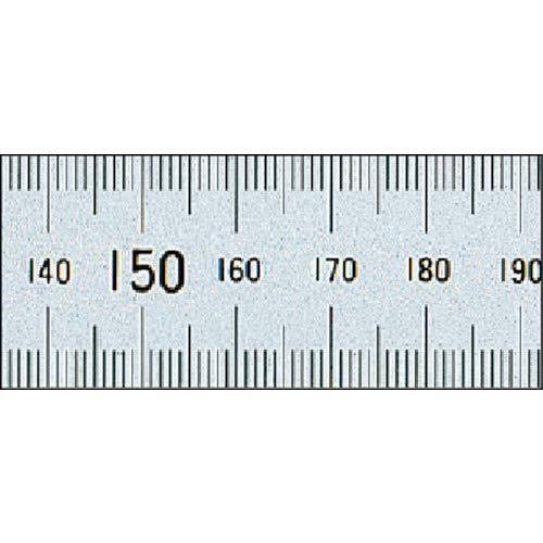 신와 직척 실버 30cm 13463 상하단1mm피치 이미지 4