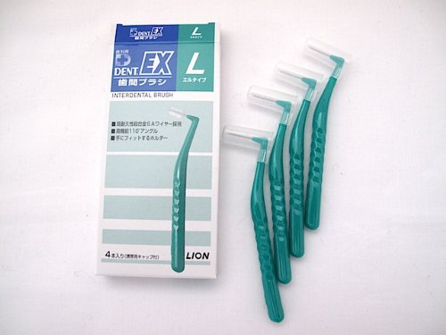 라이온 덴트 EX 치간칫솔 L 40개입 이미지 2