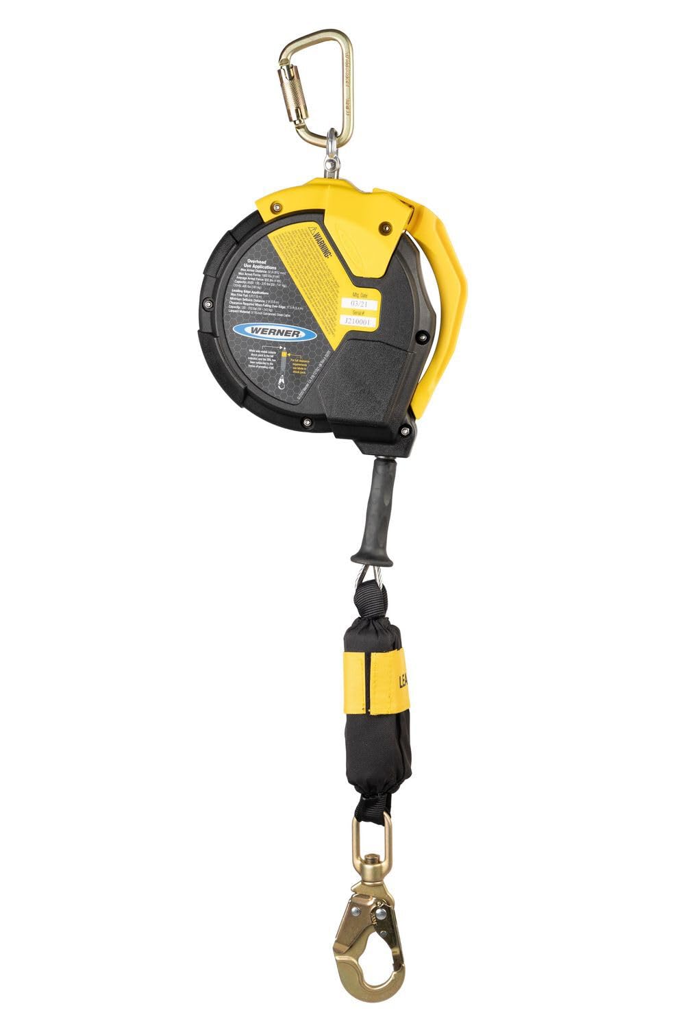 베르너 맥스패트롤 R410050LE 50피트 자동 추락 방지대 이미지 2