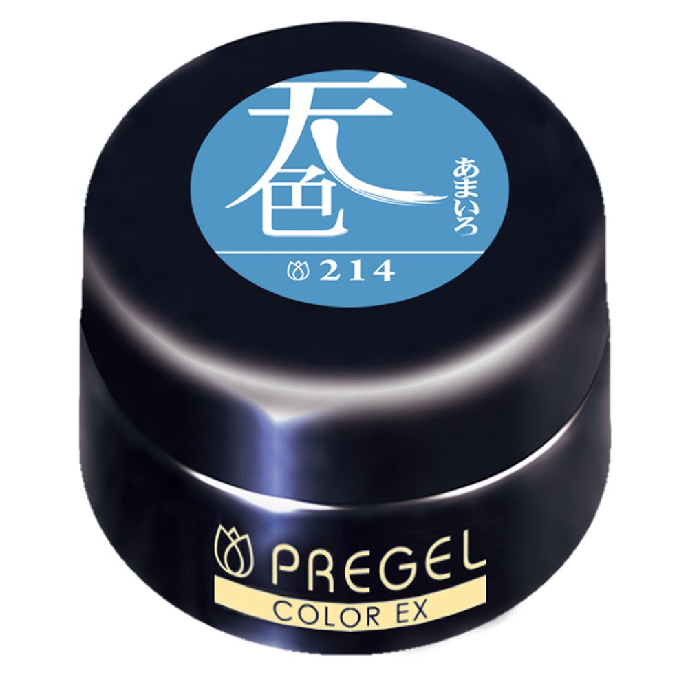 프리젤 컬러EX 하늘색 214 3g 젤네일