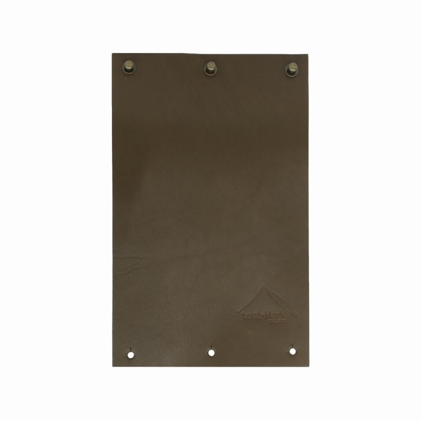 텐트마크 디자인 카키 CB캔 가죽 커버 히메지 레더 가스 카트리지