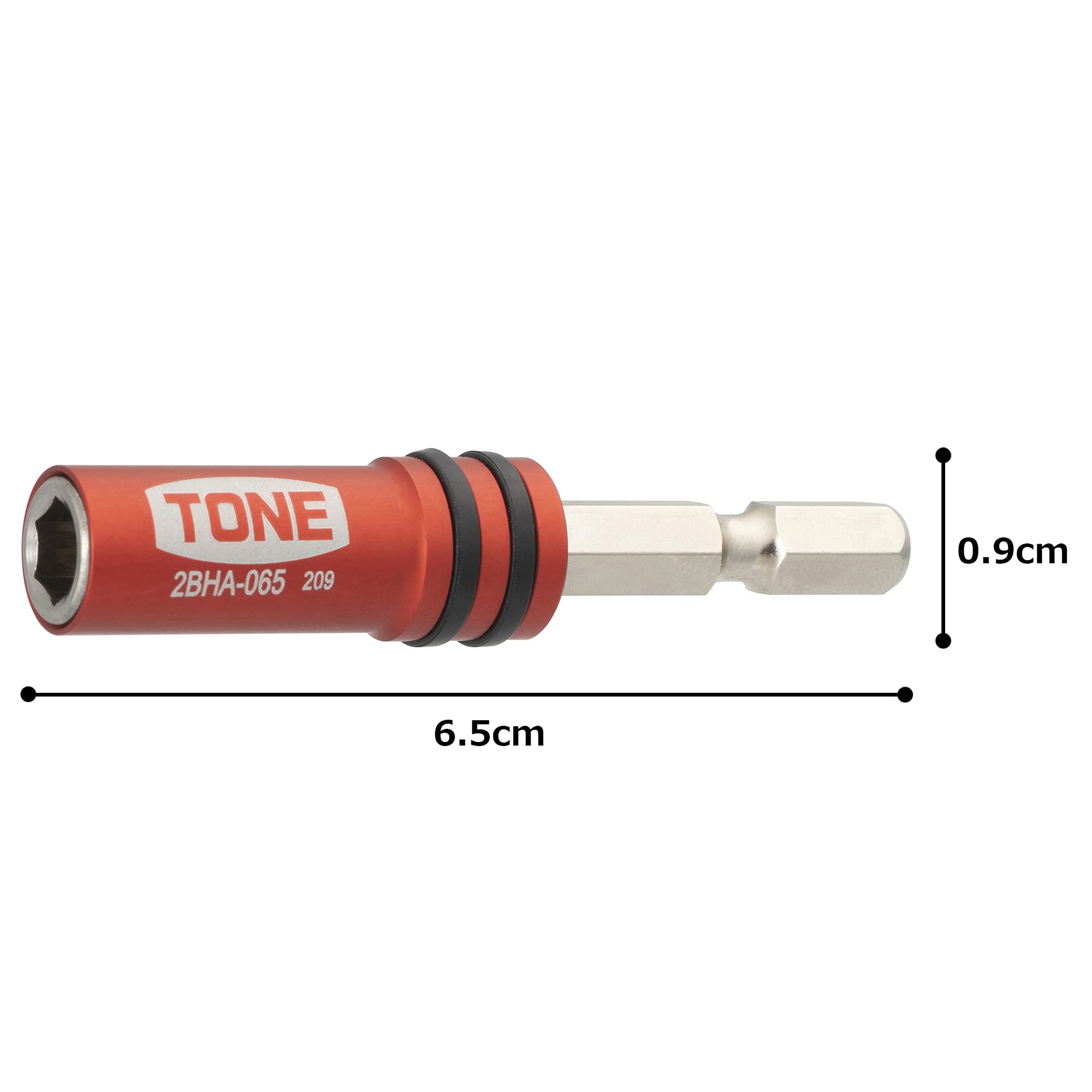 토네 레드 HP2BHA-065 65mm 전동드릴 비트홀더 이미지 6